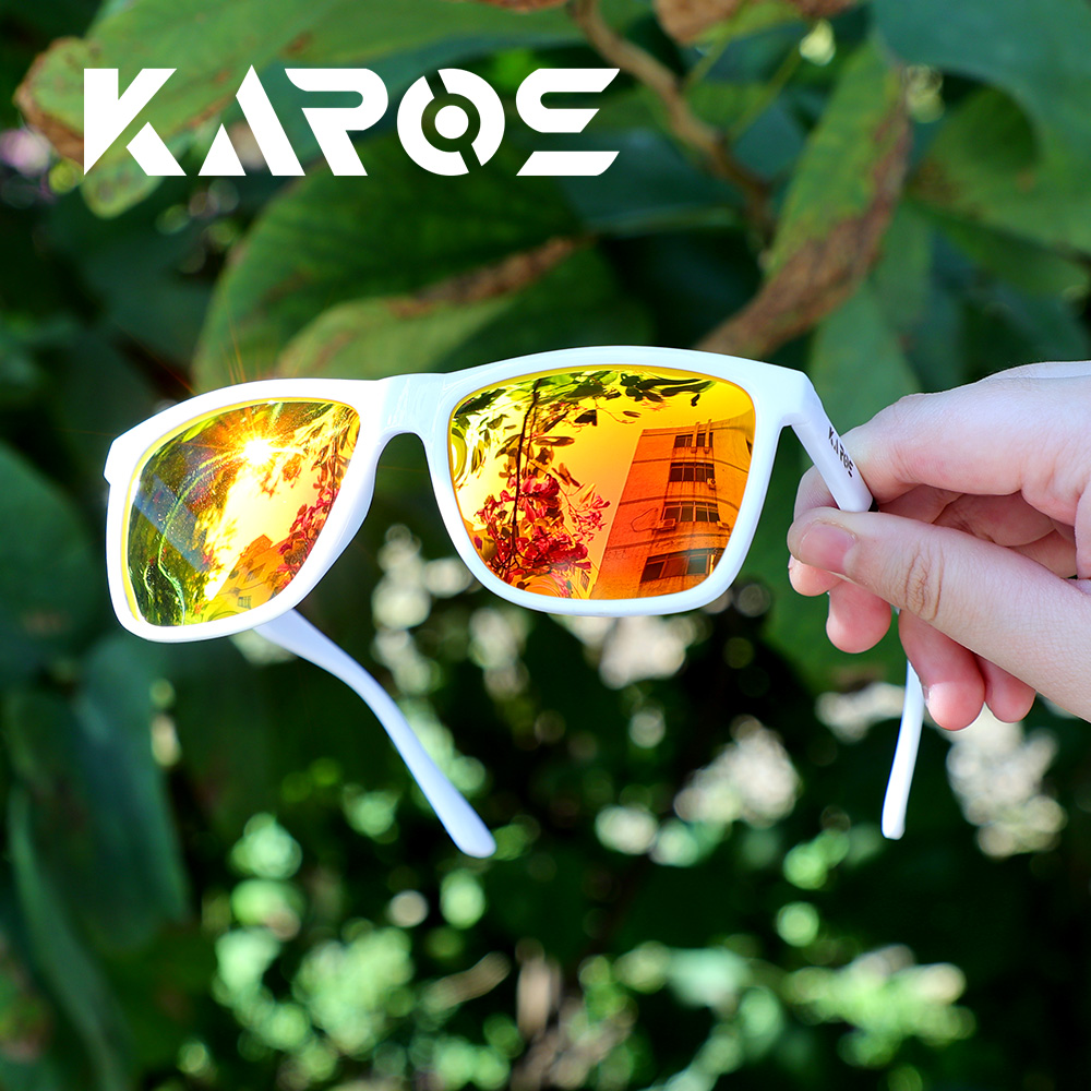 Outdoor Adventure Films - KAROS 남성용 편광 스포츠 선글라스 눈부심