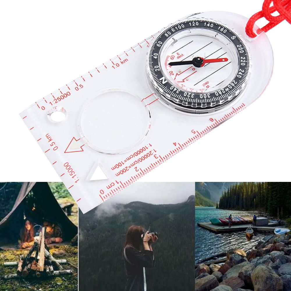 오리엔티어링 베이스플레이트 나침반 하이킹 캠핑 지도 L - Map Compass Orienteering 리뷰 및 가격