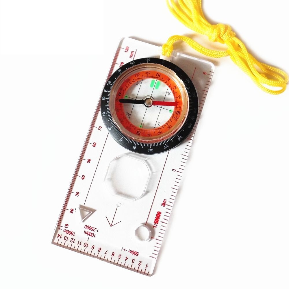 오리엔테어링 엄지손가락 나침반 야외 장비 미니 자투기  - Map Compass Orienteering 리뷰 및 가격