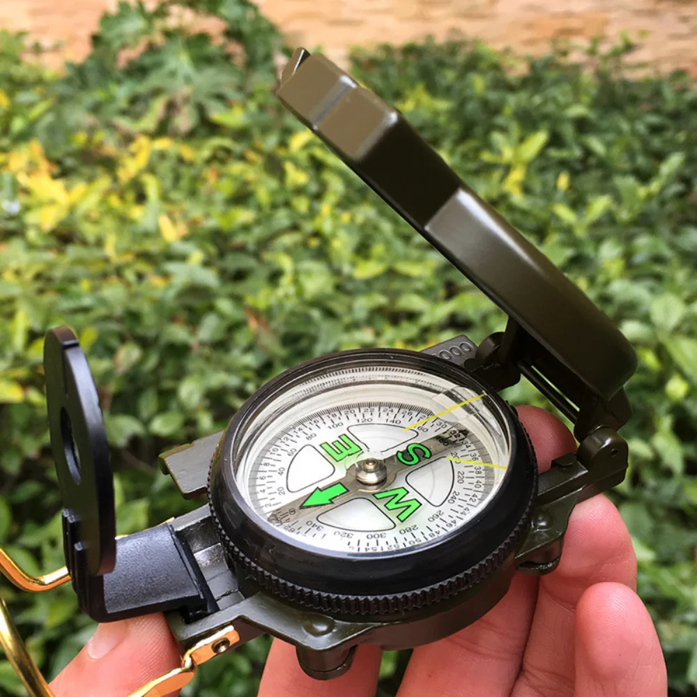 휴대용 다기능 렌즈형 나침반(야광 기능 포함), 하이킹 - Outdoor Adventure Guide 리뷰 및 가격