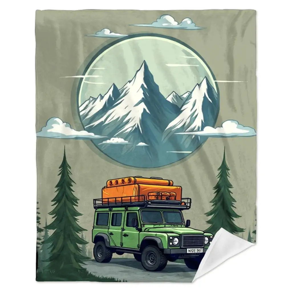 심미적인 디자인의 여행용 담요, 150x230cm, 대 - Outdoor Adventure Jeep 리뷰 및 가격