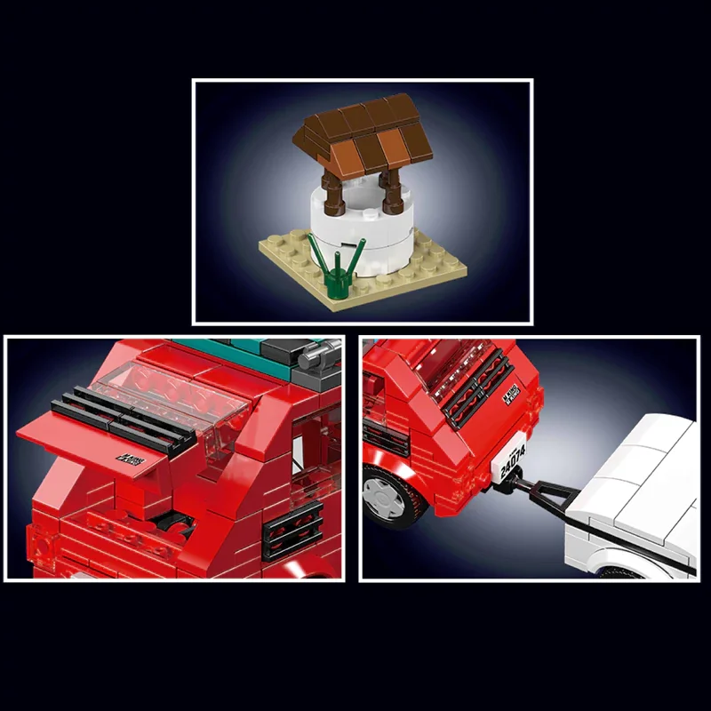 몰드 킹 미니카 126P 야외 모험 MOC 24074  - Outdoor Adventure Toys 리뷰 및 가격