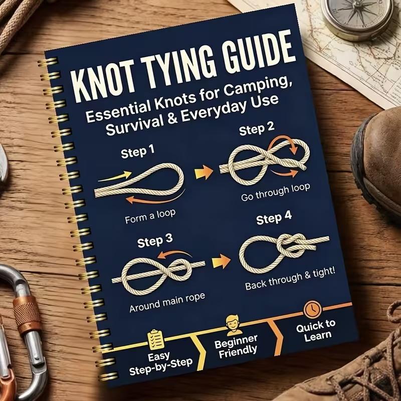 초보자 친화적인 야외 생존 매듭 단계별 가이드 캠핑 하 - Outdoor Adventure Guide 리뷰 및 가격