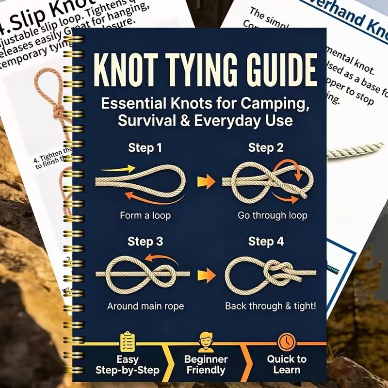초보자 친화적인 야외 생존 매듭 단계별 가이드 캠핑 하 - Outdoor Adventure Guide 리뷰 및 가격