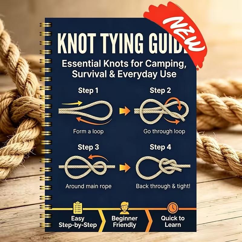 초보자 친화적인 야외 생존 매듭 단계별 가이드 캠핑 하 - Outdoor Adventure Guide 리뷰 및 가격