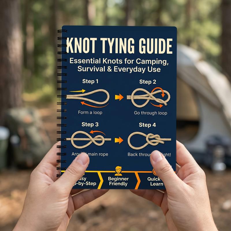 초보자 친화적인 야외 생존 매듭 단계별 가이드 캠핑 하 - Outdoor Adventure Guide 리뷰 및 가격