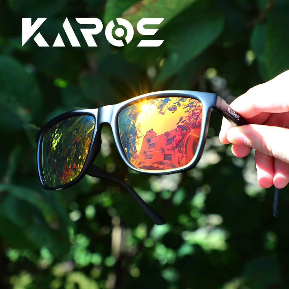 KAROS 남성용 편광 스포츠 선글라스 눈부심 방지 컬 - Outdoor Adventure Films 리뷰 및 가격